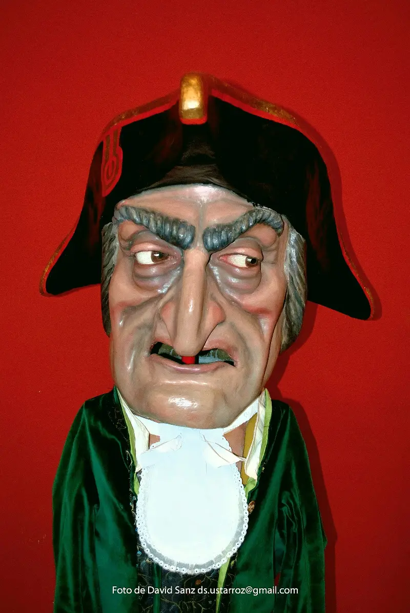 Caravinagre, one of the six kilikis of the Pamplona troupe.